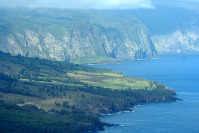 These were pretty tall cliffs to the ocean. Tall Cliffs