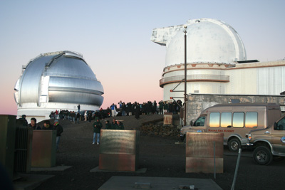 Tourists Awaiting the Sunset